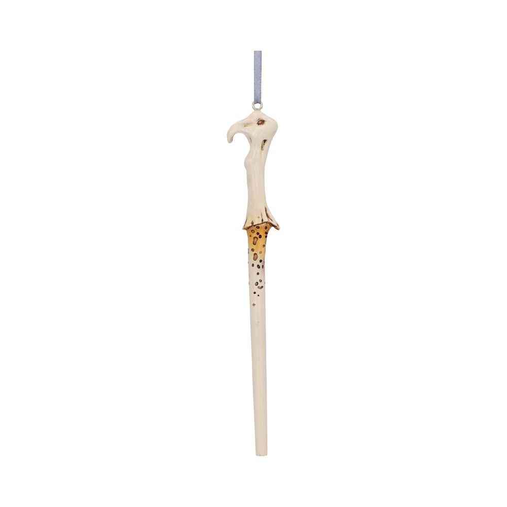 Nemesis Now Harry Potter - Harry Potter Lord Voldemort Wand Hanging Ornament Christmas bauble - Cream